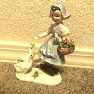 1992 Antique Porcelain Girl